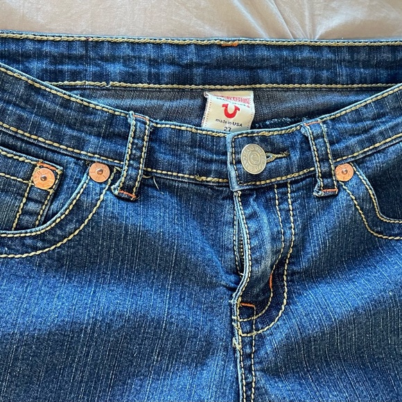 True Religion World Tour Section JOEY! size 27 Jeans Excellent Condition! - Picture 4 of 6